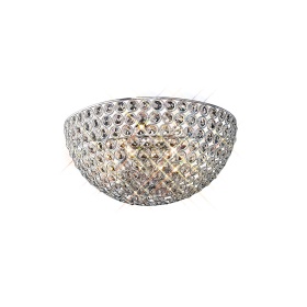IL30198  Ava Crystal Wall Lamp 2 Light